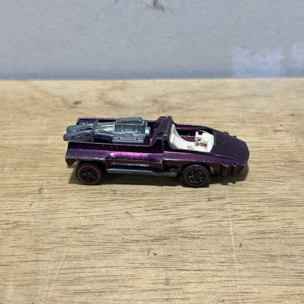 Hot Wheels 1969 Redline Hairy Hauler Magenta Purple Vintage - Picture 3 of 7
